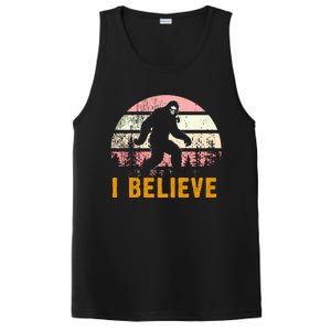 Bigfoot Squatch I Believe Bigfoot PosiCharge Competitor Tank