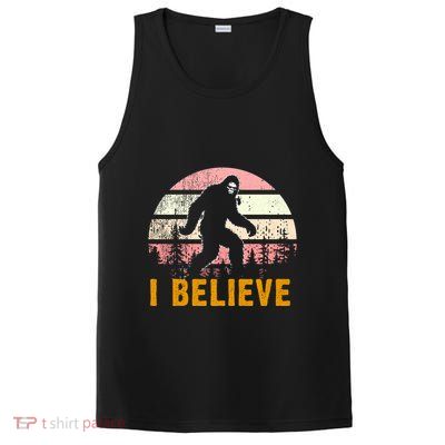 Bigfoot Squatch I Believe Bigfoot PosiCharge Competitor Tank