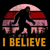 Bigfoot Squatch I Believe Bigfoot Kids Colorblock Raglan Jersey