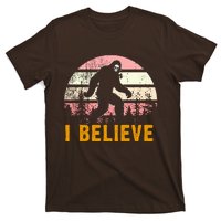 Bigfoot Squatch I Believe Bigfoot T-Shirt