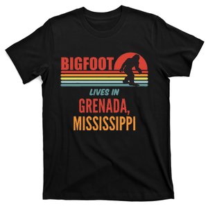 Bigfoot Sighting In Grenada Mississippi T-Shirt