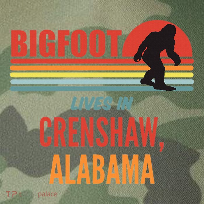 Bigfoot Sighting In Crenshaw Alabama Legacy Tie Dye Trucker Hat
