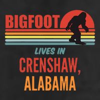 Bigfoot Sighting In Crenshaw Alabama Cool Comfort Performance Bucket Hat