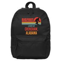 Bigfoot Sighting In Crenshaw Alabama 16 in Basic Backpack