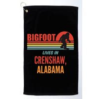 Bigfoot Sighting In Crenshaw Alabama Golf Towel