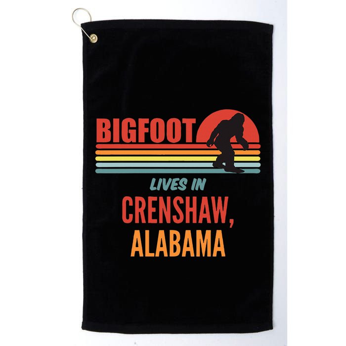 Bigfoot Sighting In Crenshaw Alabama Golf Towel