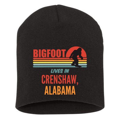 Bigfoot Sighting In Crenshaw Alabama Short Acrylic Beanie