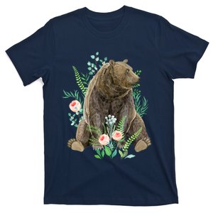 Bear Sitting In The Forest T-Shirt