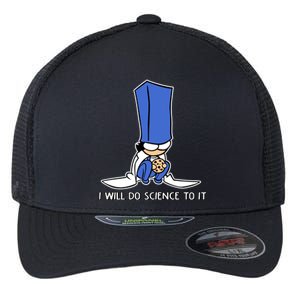 Biscuit Science I Will Do Science To It Flexfit Unipanel Trucker Cap