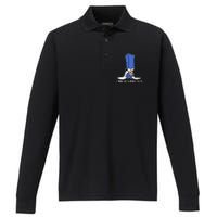 Biscuit Science I Will Do Science To It Performance Long Sleeve Polo