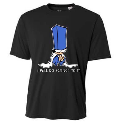 Biscuit Science I Will Do Science To It Cooling Performance Crew T-Shirt