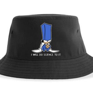 Biscuit Science I Will Do Science To It Sustainable Bucket Hat