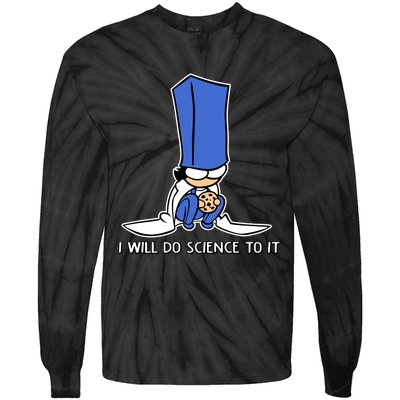 Biscuit Science I Will Do Science To It Tie-Dye Long Sleeve Shirt