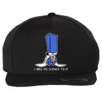 Biscuit Science I Will Do Science To It Wool Snapback Cap