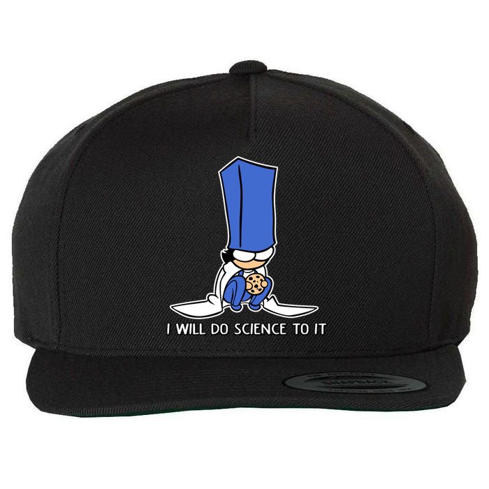 Biscuit Science I Will Do Science To It Wool Snapback Cap