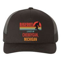 Bigfoot Sighting In Cheboygan Michigan Yupoong Adult 5-Panel Trucker Hat