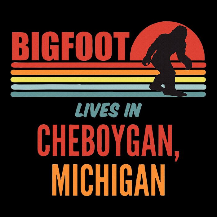 Bigfoot Sighting In Cheboygan Michigan Toddler Sweatshirt