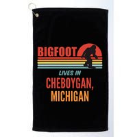 Bigfoot Sighting In Cheboygan Michigan Golf Towel