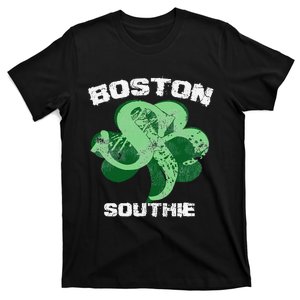 Boston Southie Irish Saint Patrick's Day Distressed T-Shirt