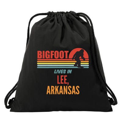 Bigfoot Sighting In Lee Arkansas Drawstring Bag