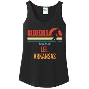 Bigfoot Sighting In Lee Arkansas Ladies Essential Tank