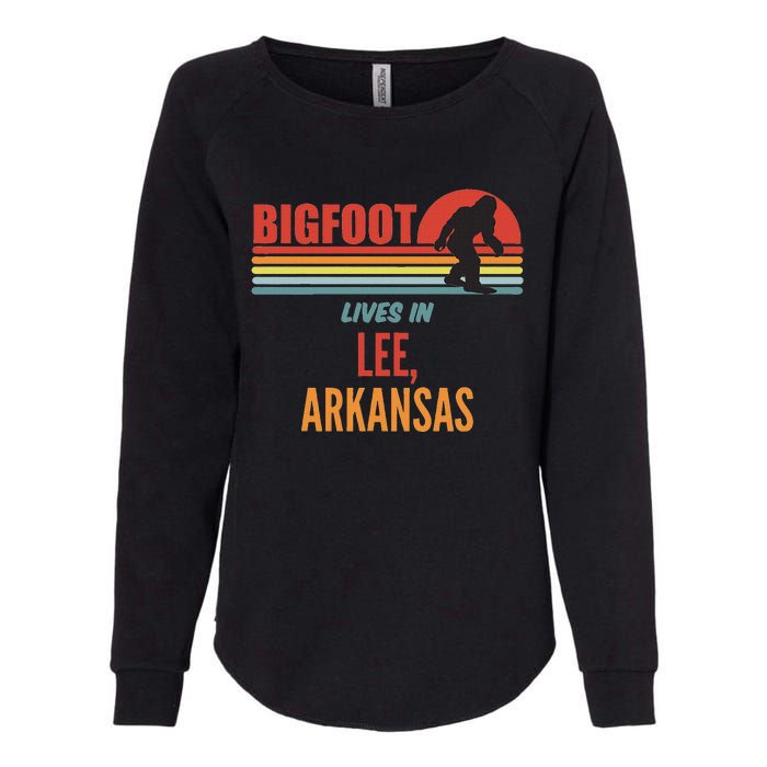 Bigfoot Sighting In Lee Arkansas Womens California Wash Sweatshirt