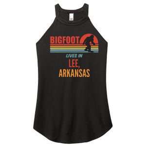 Bigfoot Sighting In Lee Arkansas Women's Perfect Tri Rocker Tank