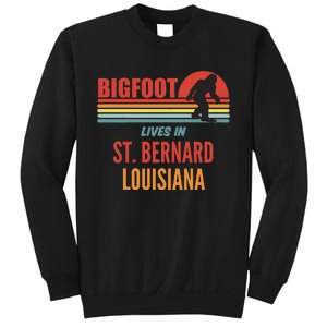 Bigfoot Sighting In St. Bernard Parish Louisiana Sweatshirt