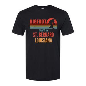 Bigfoot Sighting In St. Bernard Parish Louisiana Softstyle CVC T-Shirt