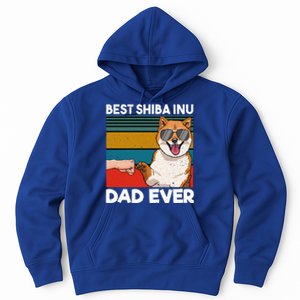 Best Shiba Inu Dad Ever Dog Dad Fist Bump Gift Hoodie