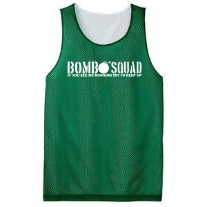 Bomb Squad If You See Me Running Try To Keep Up Mesh Reversible Basketball Jersey Tank