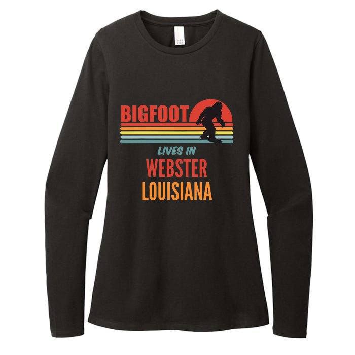 Bigfoot Sighting In Webster Parish Louisiana Womens CVC Long Sleeve Shirt