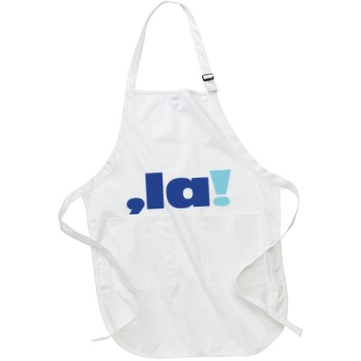 Bittersoutherner Say It 24 La Full-Length Apron With Pockets