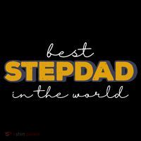 Best Stepdad In The World Fathers Day Pom Pom 12in Knit Beanie