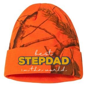 Best Stepdad In The World Fathers Day Kati Licensed 12" Camo Beanie