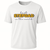Best Stepdad In The World Fathers Day Cooling Performance Crew T-Shirt