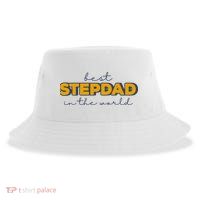 Best Stepdad In The World Fathers Day Sustainable Bucket Hat
