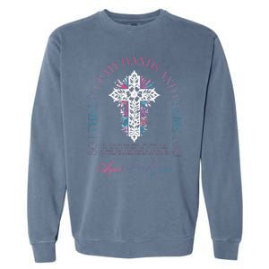 Brandon So I Throw Up My Hands Lake And Praise You Garment-Dyed Sweatshirt