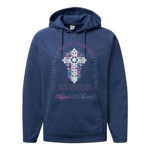 Brandon So I Throw Up My Hands Lake And Praise You Performance Fleece Hoodie