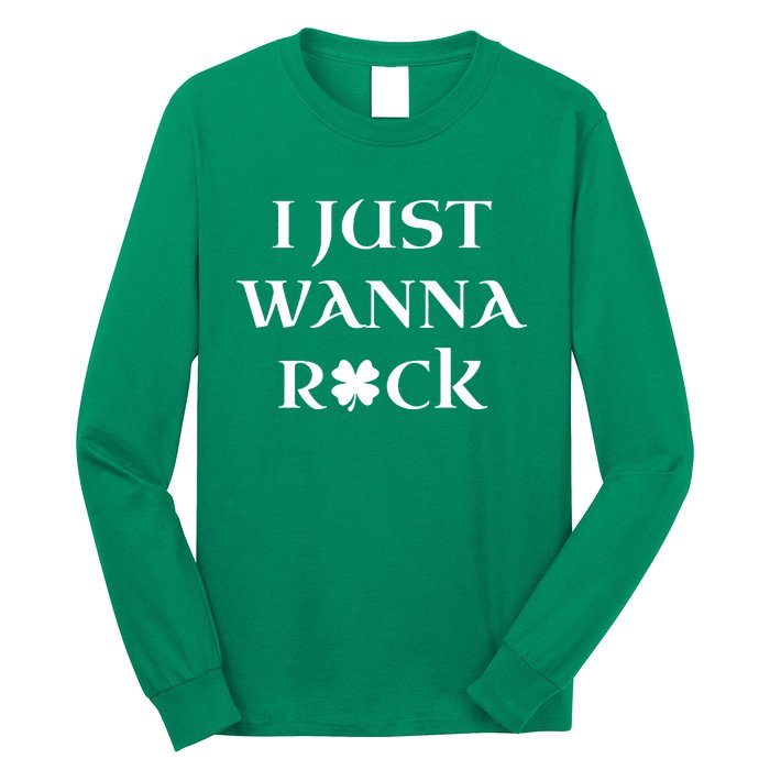 Barstool Sport I Just Wanna Shamrock Long Sleeve Shirt