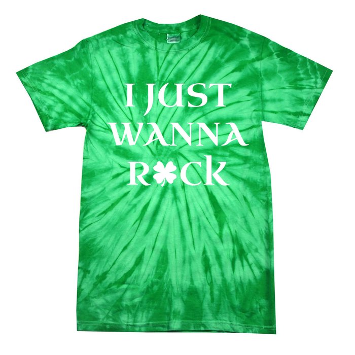 Barstool Sport I Just Wanna Shamrock Tie-Dye T-Shirt