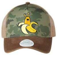 Banana Slug In Banana Funny Banana Slug Legacy Tie Dye Trucker Hat