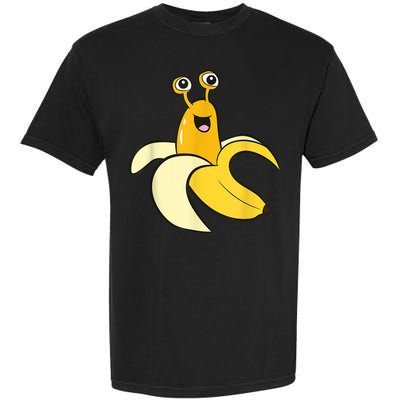 Banana Slug In Banana Funny Banana Slug Garment-Dyed Heavyweight T-Shirt
