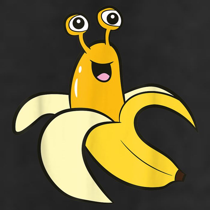 Banana Slug In Banana Funny Banana Slug 7 Panel Mesh Trucker Snapback Hat