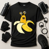 Banana Slug In Banana Funny Banana Slug Performance Shirt