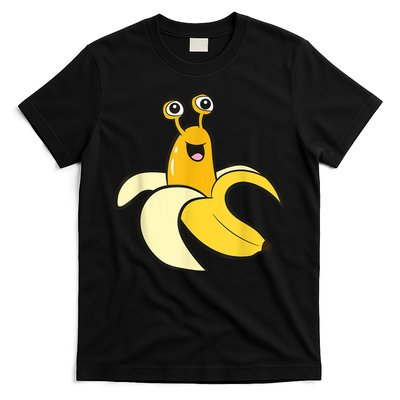 Banana Slug In Banana Funny Banana Slug T-Shirt