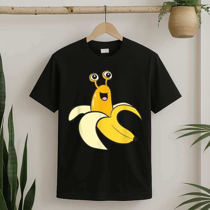 Banana Slug In Banana Funny Banana Slug T-Shirt
