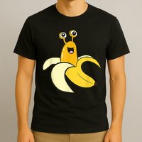 Banana Slug In Banana Funny Banana Slug T-Shirt