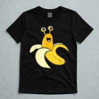 Banana Slug In Banana Funny Banana Slug T-Shirt