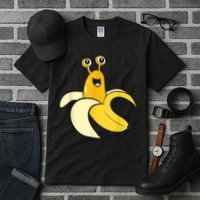 Banana Slug In Banana Funny Banana Slug Tall T-Shirt